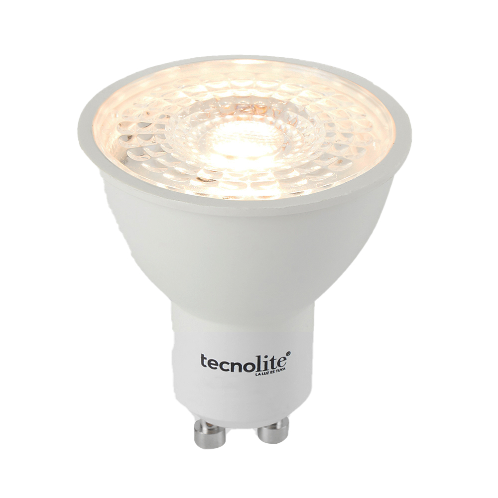 BOMBILLO GU10 INTELIGENTE DIMERIZABLE LED 5W LUZ SELECCIONABLE (2700K - 6500K) | BEAM SMART