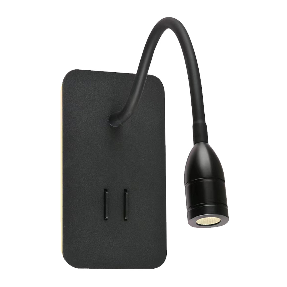 LUZ DE LECTURA DE SOBREPONER CON DOBLE SALIDA DE LUZ 10W LUZ CÁLIDA 3000K | NIKA I