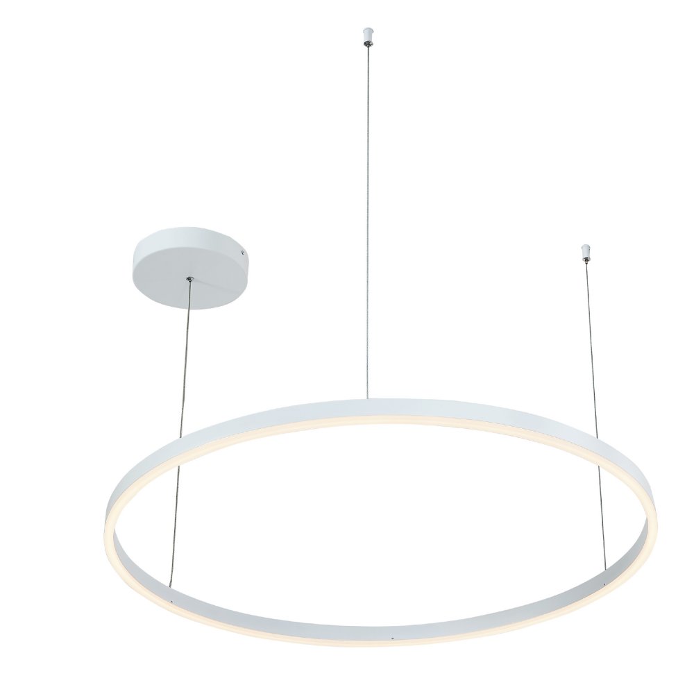 COLGANTE DIMERIZABLE TIPO ARO 80 CMS DIAMETRO LED 40W LUZ CÁLIDA 3000K | MARTINICA PENSIL B80