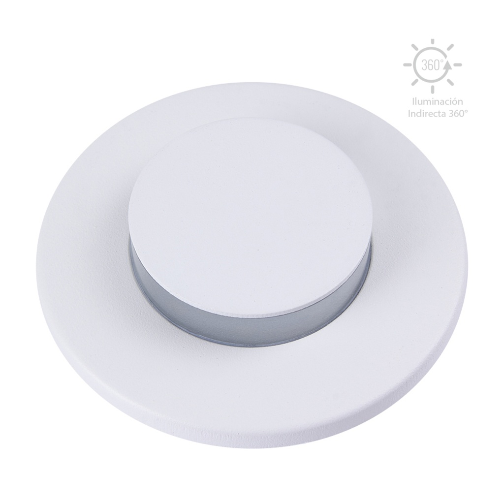 BALAS DE PISO EFECTO 360° LED 6W LUZ CÁLIDA 3000K | ESFERIS