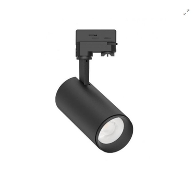 SPOT DE RIEL DIRIGIBLE CON OPTICAS INTERCAMBIABLES 15W LUZ NEUTRA 4000K | FOCUS RIEL