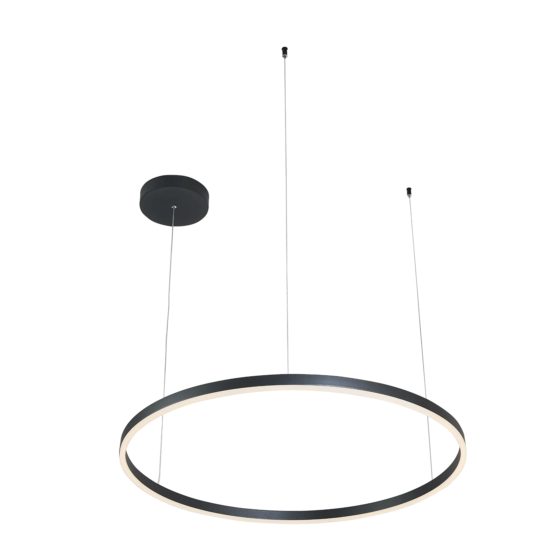 COLGANTE DIMERIZABLE TIPO ARO 80 CMS DIAMETRO 40W LUZ CÁLIDA 3000K | MARTINICA PENSIL N80