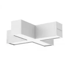 ACCESORIO FORMA X PARA LINEALES CONSTRULITA LED 15W LUZ CÁLIDA 3000K | VECTOR SYSTEM