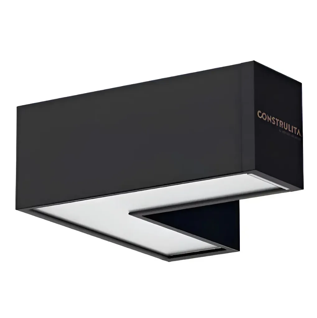 ACCESORIO FORMA L DIMERIZABLE PARA LINEALES CONSTRULITA LED 6/10W LUZ NEUTRA 4000K | VECTOR SYSTEM PRO