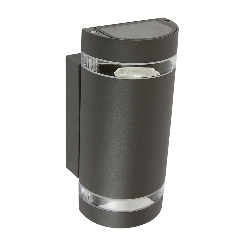 APLIQUE DE PARED CON DOBLE SALIDA DE LUZ SIN LED INTEGRADO (REQUIERE BOMBILLO GU10 X 2) | TOLEDO